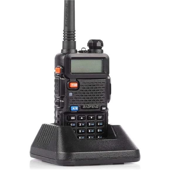 Two Way Radio Dual Band 144-148/420-450Mhz Walkie Talkie 1800mAh Li-ion Battery - Picture 5 of 6